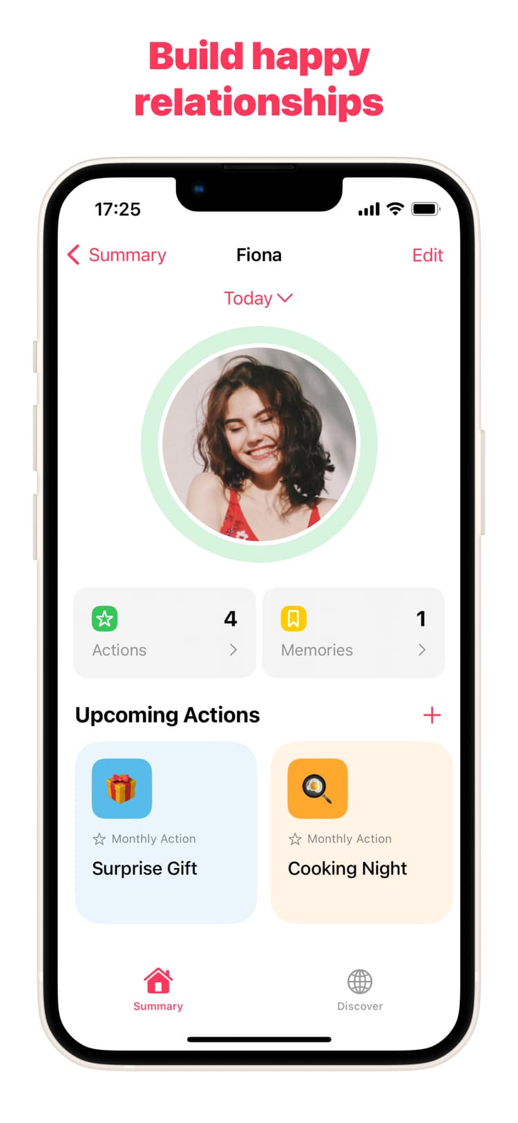 Kindest – Relationship Tracker screenshot 1